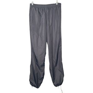 Men’s NIKE Dark Gray Swoosh Warm Up Pants 100% Polyester XL